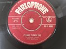 THE BEATLES  - PLEASE PLEASE ME - 1st U.K. Press 45 Red Parlophone 2GM/1GR G+/VG