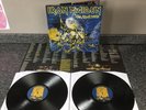 DOUBLE VINYL LP IRON MAIDEN ALBUM LIVE AFTER DEATH RIP1 UK 1ST PRESS 1985 EX/EX
