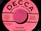 FIVE SHILLINGS  The Snake / Letter to an Angel -super clean Promo 45 Decca 30722