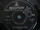 The Beatles. Rock and Roll Music .  Indian 45 . Parlophone  45- DPE 179 VG.