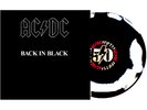 AC/DC Back In Black 50th Anniversary Black & White Marble Vinyl SEALED SHIPS NOW