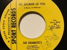 Dramatics All Because Of You Sport 101 Northern Soul 7