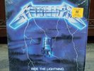 Metallica Ride The Lightning LP Vinyl Record 1984 Megaforce Elektra Records
