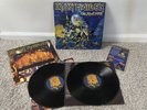 Iron Maiden Live After Death 2LP Vinyl OG 1985 Press w/ Inserts VG+ Wally Master