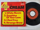 Cream - White room/ Sunshine of your love/ I feel free/ Strange brew 2 x 7''