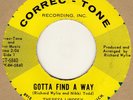 Theresa Lindsey Gotta Find A Way Correc-tone Soul Northern Motown