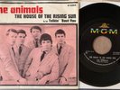 ANIMALS HOUSE OF THE RISING SUN/ TALKIN BOUT YOU NM- OG 1964 PIC SLEEVE BURDON