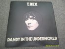 T. REX Dandy In The Underworld & INNER  1977  EMI  A1U / B1U   superb EX+