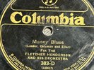 Columbia 383D FLETCHER HENDERSON BAND w Louis Armstrong MONEY BLUES RARE