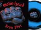 Motorhead  Iron Fist LP Album vinyl record limited Blue swirl reissue 2022 metal