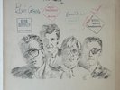 Elvis Costello & The Attractions very rare SIGNED UK Almost Blue EC Chat 1 promo