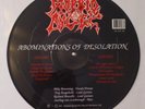 Morbid Angel - Abominations Of Desolation LP picture disc UK 1991