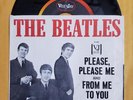 THE BEATLES US 45 VEE JAY VJ 581 Please Please Me w/Picture Sleeve