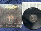 Anthrax-Among The Living” RARE NM LP 1st US Press 1987 Shrink With OG LINER