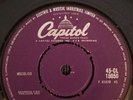 FARON YOUNG-COUNTRY GIRL/I HEAR YOU TALKIN-UK CAPITOL NM  FACTORY SAMPLE STICKER
