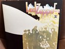 LED ZEPPELIN - II - ORANGE & GREEN LABELS ROCK VINYL LP EX / EX