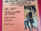 Stephen Sondheim- Sunday In The Park With George Lp Vinyl Record 12