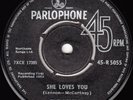 Beatles: She Loves You/I'll Get You -Parlophone (India) 45-R 5055 1963 MONO