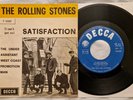 45 ROLLING STONES SATISFACTION - YEAR 1965 - 1st Print Ita - F 12220 - MINT