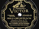 Victor #20469: Jean Goldkette Orc.-Proud Of A Baby Like You/Shilkret-Love You E-