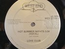 Love Club - Hot Summer Nights - OG 1983 Single - Rare Boogie Funk - VG++