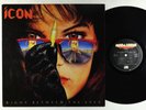 Icon - Right Between The Eyes LP - Megaforce Worldwide VG++ PROMO