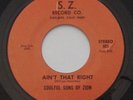 Deep Gospel Soul Funk Oakland SOULFUL SONS OF ZION Ain't That Right S.Z. 45 HEAR