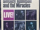SMOKEY ROBINSON and THE MIRACLES  LP Live AUTOGRAPHED VINYL