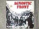 ERSTAUFLAGE  AGNOSTIC FRONT ONE VOICE 1992 Relativity R./KINGfisher, farbige LP