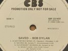 Bob Dylan - Australian-White Label Promotional Copy - SAVED
