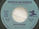 WILLIS JACKSON - NUTHER'N LIKE THUTHER'N / JIVE SAMBA - Prestige 7