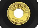 ROCKABILLY 45 -BILLY RILEY - ROCK WITH ME BABY / TROUBLE BOUND - HEAR -1956 SUN