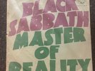 Black Sabbath Master of Reality vinyl white cover. 1971 has plastic but opened.