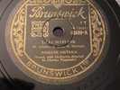 Rare 78rpm record, V, MARLENE DIETRICH : Lilli Marlene , Brunswick 03609