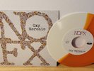 Nofx Oxy Moronic Fat Wreck Chords White Orange Split Vinyl 7