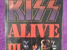 KISS  ALIVE PART III , DIFFERENT BACK COVER , QUATRO LTDA CHILE