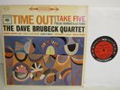 The Dave Brubeck Quartet Time Out Stereo 6-Eye Jazz LP