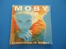 Moby Everything Is Wrong LP (2022) NEW Light Blue Vinyl Shrink Wrap Tear