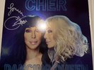 VGC LP Album Hand Signed Cher Black Vinyl LP Album Dancing Queen ABBA