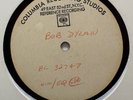 Bob Dylan 12” LP Metal Acetate Master Reference SELF TITLED 1973 Album