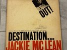 JACKIE MCLEAN - Destination Out  LP Vinyl BLUE NOTE 4165 NY EAR STEREO 1966