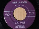 The Ascots - Anytime - MIR-A-DON 1001 M-/VG+ SOUL