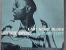 Vintage Last Night Blues by Lightnin' Hopkins with Sonny Terry