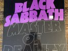 BLACK SABBATH  Master of Reality LP CLEAR Vinyl Italy 2005 Italian Import 641001