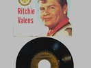 RITCHIE VALENS  45 STAY BESIDE ME / BABY BLUES PICTURE SLEEVE DEL-FI  ROCKABILLY