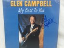 Glen Campbell signed Autograph Album My Best To You Vinyl