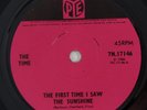 THE TIME The First Time I Saw The Sunshine RARE UK 45 mod dancer fuzz beat HEAR