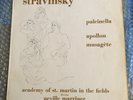 STRAVINSKY Pulcinella / Apollon Musagète ASMF Marriner   Argo UK
