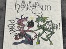 Hail The Sun POW  Right In The Kisser  Pink/Green/White LTD 250 SOLD OUT RARE