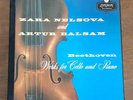 ZARA NELSOVA & ARTUR BALSAM BEETHOVEN CELLO PIANO WORKS / LONDON LLA 52 3xLP BOX
